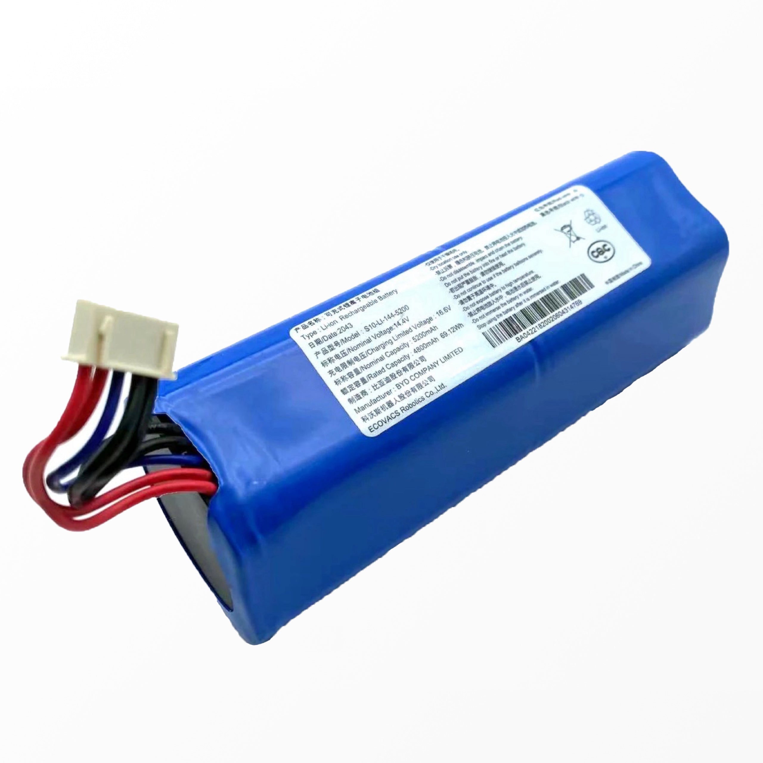 Ecovacs Deebot T30 series batterij