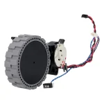 Ecovacs Deebot X1 OMNI zijwiel links