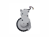 RoboRock Q7 M5 (M5+) zijwiel LINKS